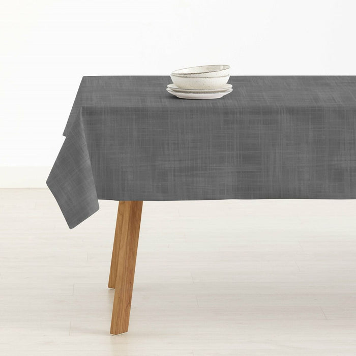 Stain-proof resined tablecloth Belum Liso Dark grey 200 x 150 cm