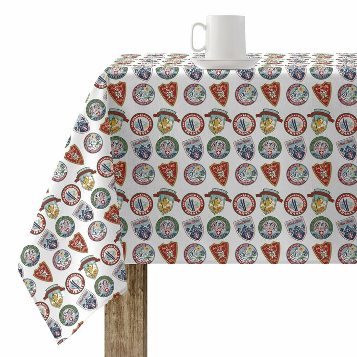 Stain-proof resined tablecloth Belum Christmas Sky Multicolour 250 x 150 cm