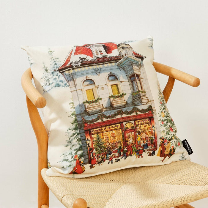 Cushion cover Belum Christmas City Multicolour 50 x 50 cm