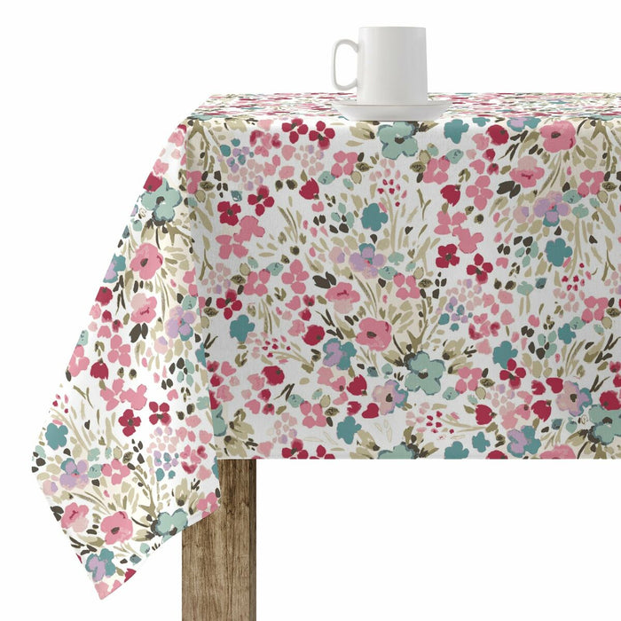 Stain-proof tablecloth Belum 0120-52 Multicolour 150 x 150 cm Flowers