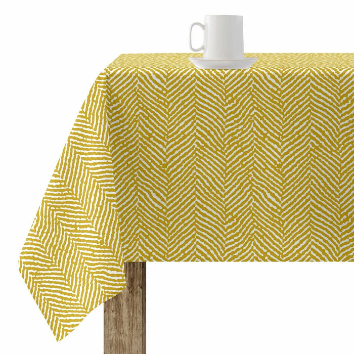 Stain-proof tablecloth Belum Alejandria Mustard 200 x 150 cm