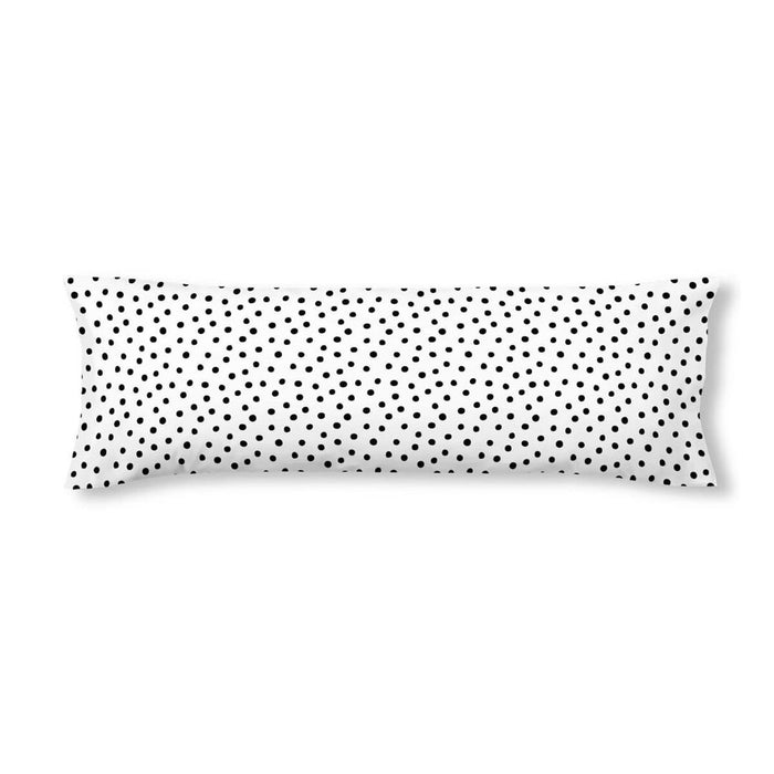 Pillowcase Kids&Cotton Kibo Black 45 x 110 cm