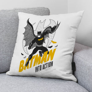 Cushion cover Batman Batman Comix 1B White 45 x 45 cm