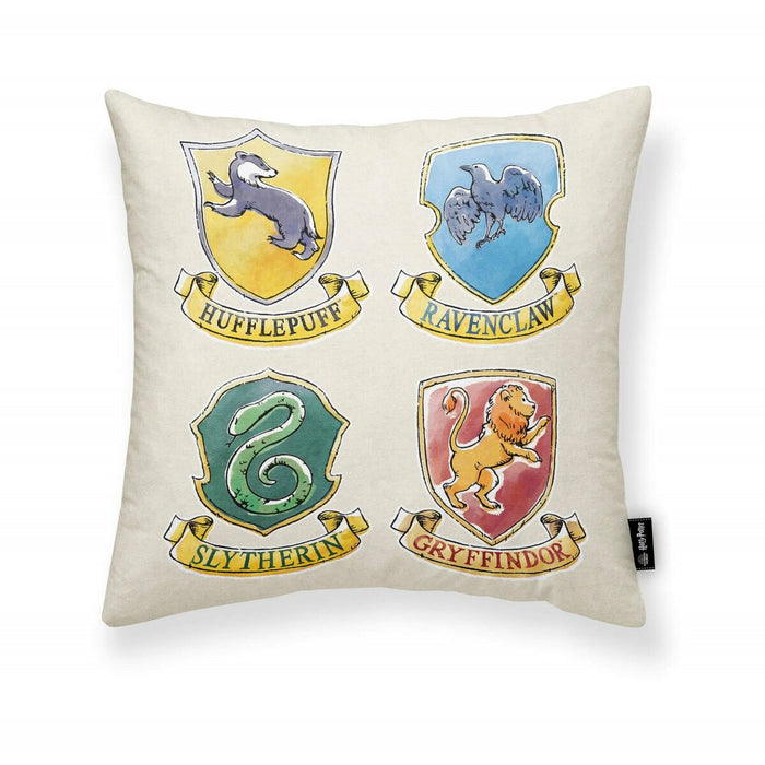 Cushion cover Harry Potter Magical White Multicolour 45 x 45 cm