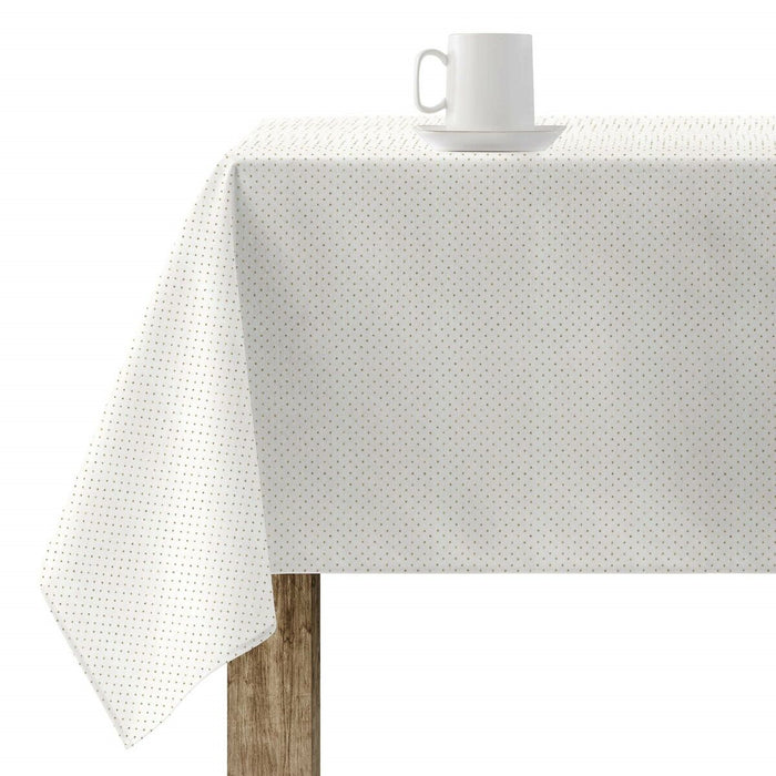 Stain-proof resined tablecloth Belum Dots Gold Multicolour 200 x 150 cm