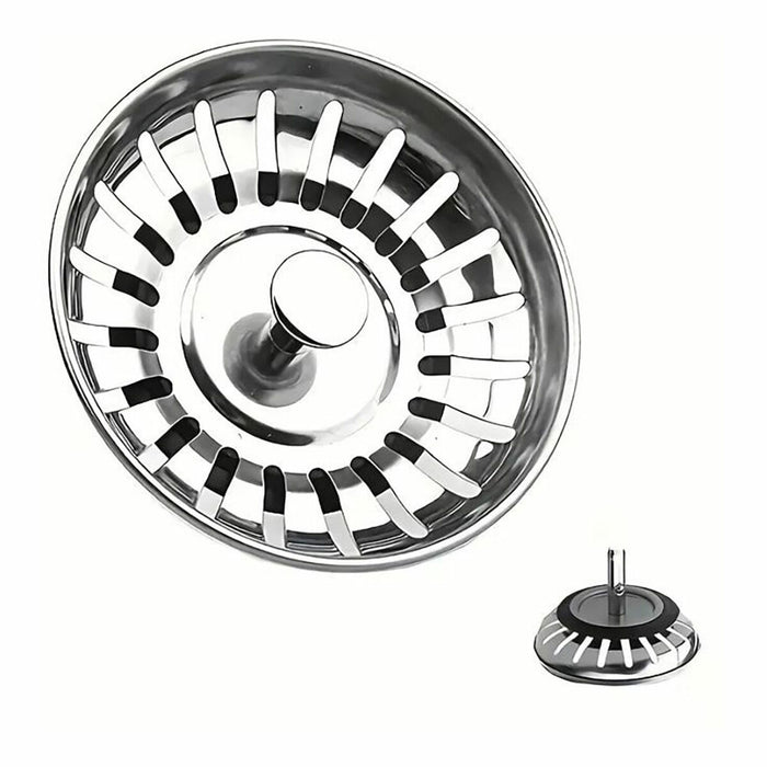 Sink Filter Silex Stainless steel Ø 8 cm Silver