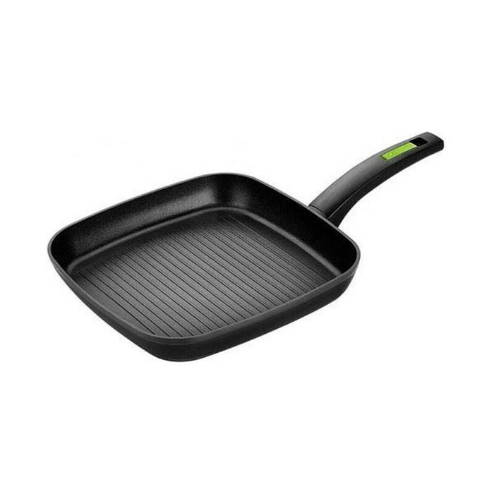 Grill pan Monix M481231 Green Stainless steel (Ø28 cm)