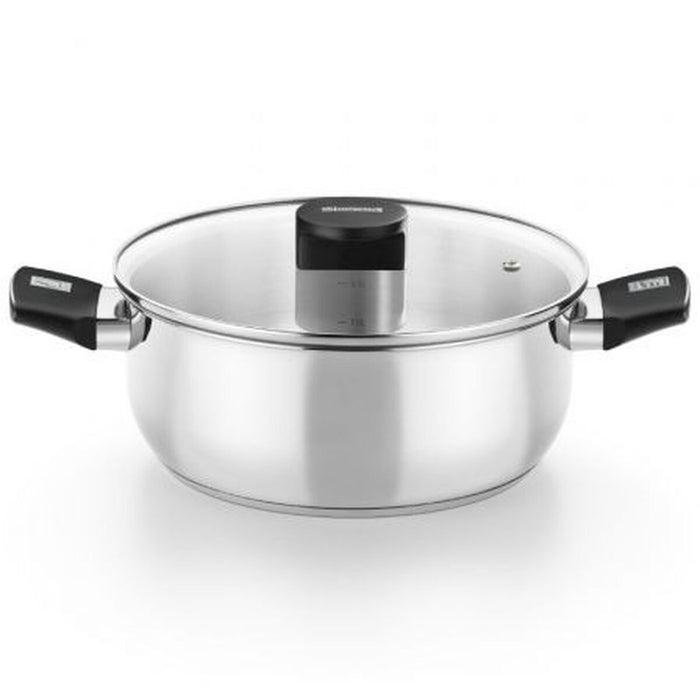 Casserole with lid Monix M240316 Steel