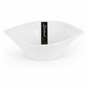 Snack Bowl Pica-pica gourmet White 15 x 11,5 x 4,2 cm (24 Units)