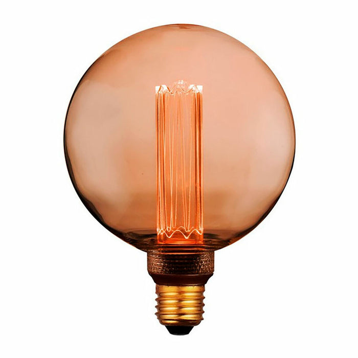 LED lamp Fbright g125 Amber A 4 W E27 200 Lm Ø 12,5 x 16,5 cm Decorative (1800 K)
