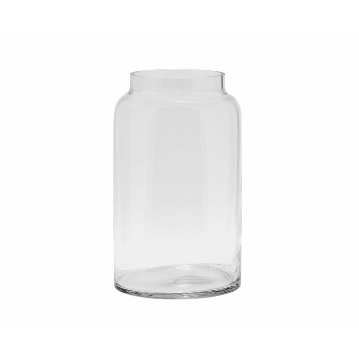 Vase Alexandra House Living APOLO Transparent Glass 15 x 25 x 15 cm