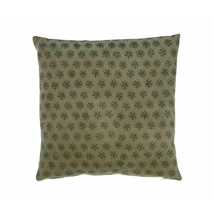 Cushion Alexandra House Living STARS Green Velvet 50 x 1 x 50 cm