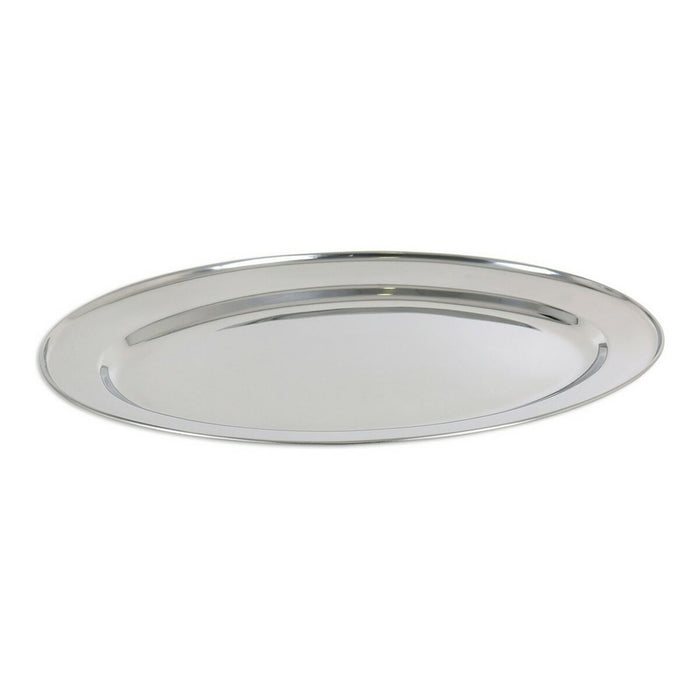 Serving Platter Quttin Stainless steel Oval (40 x 27,2 cm)