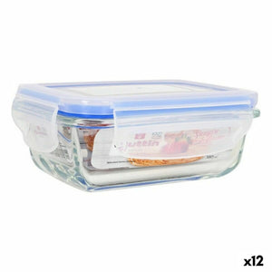 Hermetic Lunch Box Quttin Rectangular 180 ml 12,7 x 8,9 x 5 cm (12 Units)