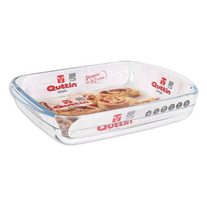 Baking tray Quttin Glass Rectangular