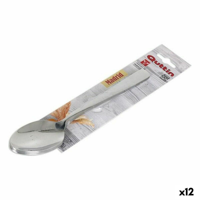 Set of Spoons Quttin Madrid (3 pcs) 3 Pieces (12 Units)