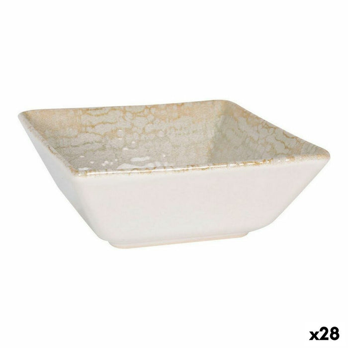 Tableware La Mediterránea Sasha Porcelain 13 x 13 x 5 cm (28 Units)