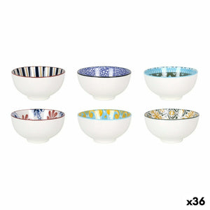 Bowl La Mediterránea Kyomi Multicolour ø 11 x 5,8 cm (36 Units)