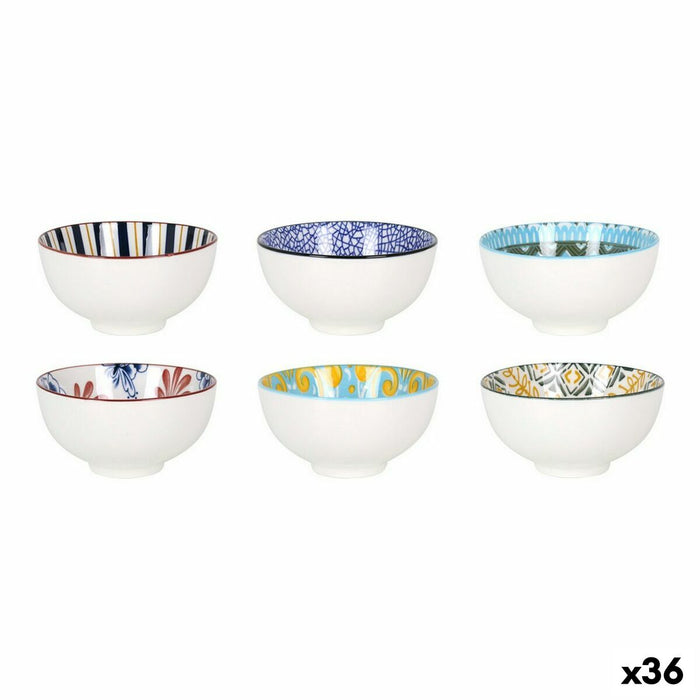 Bowl La Mediterránea Kyomi Multicolour ø 11 x 5,8 cm (36 Units)