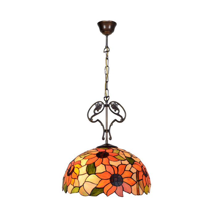 Ceiling Light Viro Diamond Amber Iron 60 W 40 x 135 x 40 cm