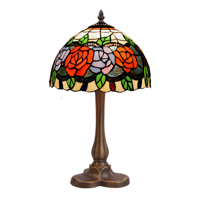 Desk lamp Viro Rosy Red Green Orange Zinc 60 W 20 x 37 x 20 cm