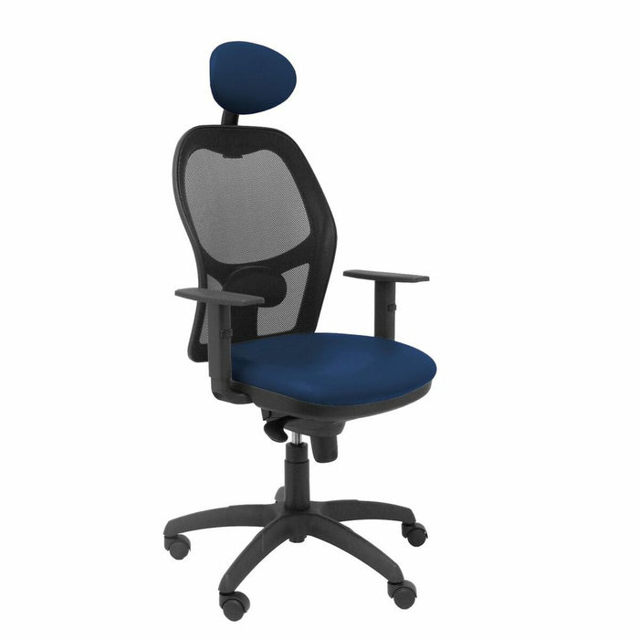 Office Chair with Headrest Jorquera malla P&C NSPAZMC Navy Blue