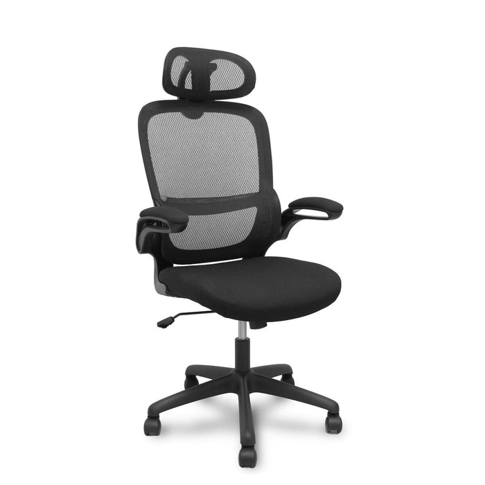 Office Chair with Headrest Foröl B840RNC Black