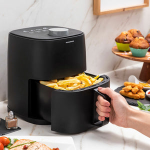 Air Fryer InnovaGoods Black 1200 W 2 L (Refurbished A)