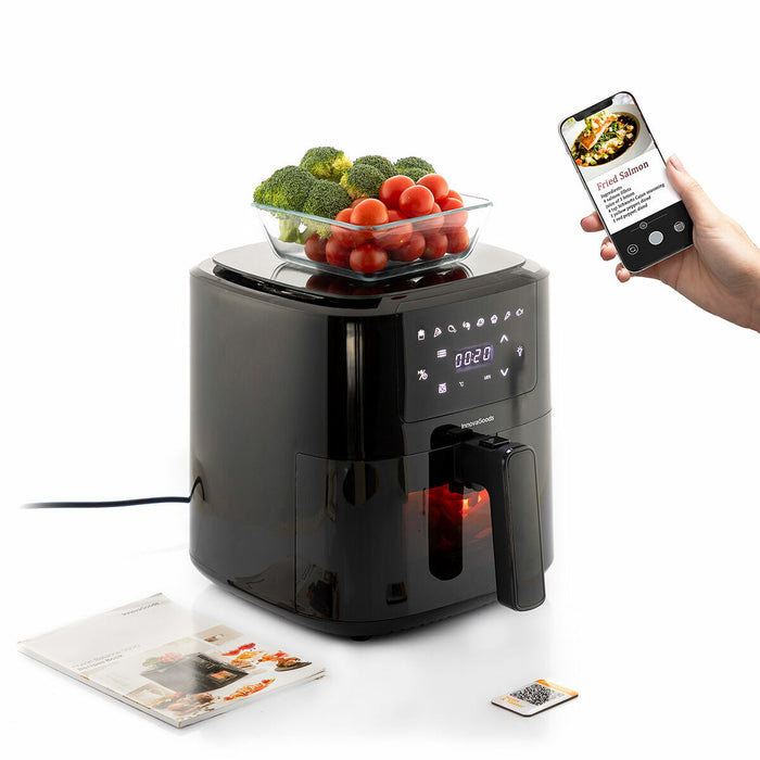 Air Fryer with Weighing Scale InnovaGoods Black 1500 W 5 L (Refurbished A)