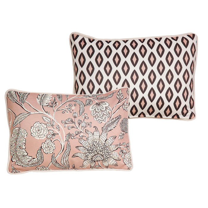 Cushion Romimex Pink Reversible 30 x 45 x 12 cm