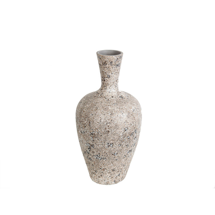 Vase Romimex Beige Ceramic 22 x 52 x 22 cm