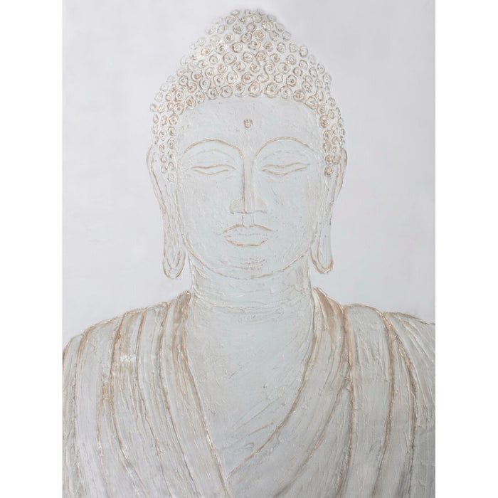 Oil Painting Romimex Canvas Buddha 120 x 160 x 4 cm