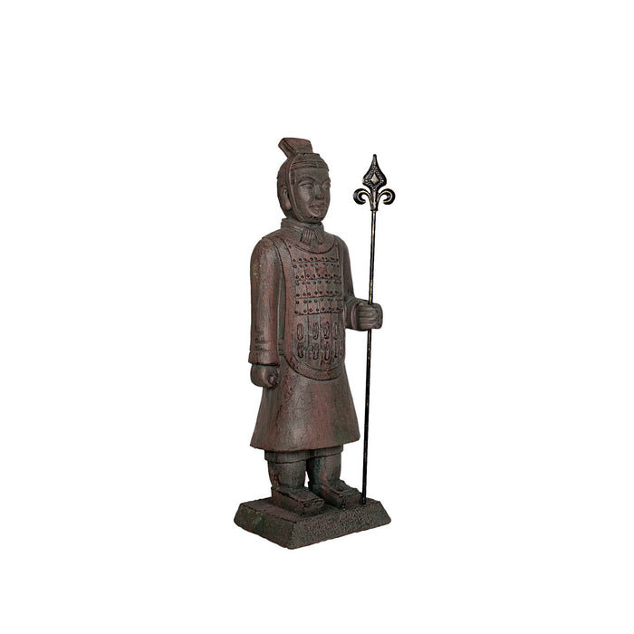 Decorative Figure Romimex Brown Warrior 23 x 77 x 25 cm