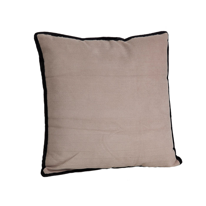 Cushion Romimex Beige 45 x 10 x 45 cm