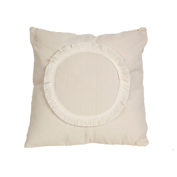 Cushion Romimex White 45 x 10 x 45 cm