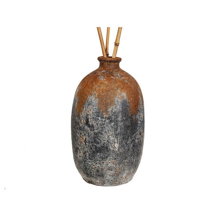 Vase Romimex Black Ceramic 30 x 40 x 30 cm