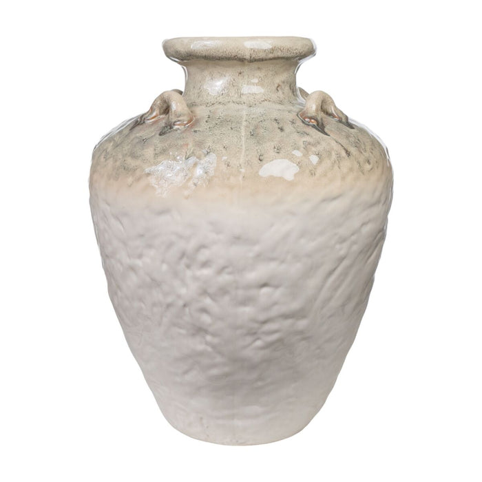 Vase Romimex Beige Porcelain 26 x 35 x 26 cm