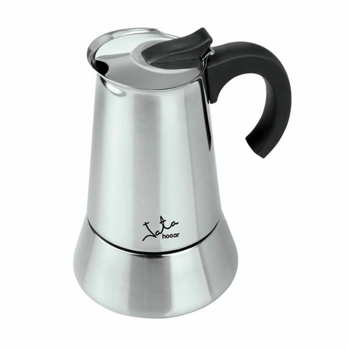 Italian Coffee Pot JATA Steel 10 Cups Stainless steel 1 L