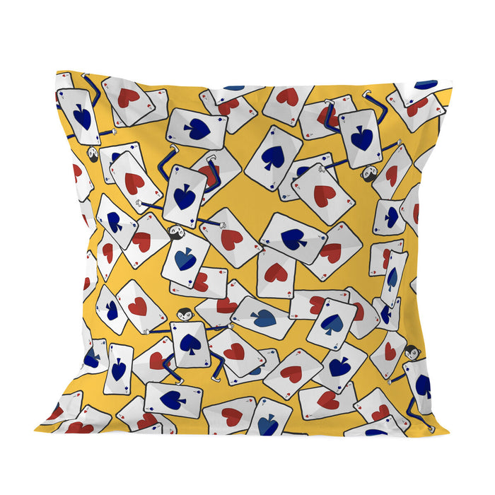 Pillowcase HappyFriday Mr Fox Tea Time Multicolour 60 x 60 cm
