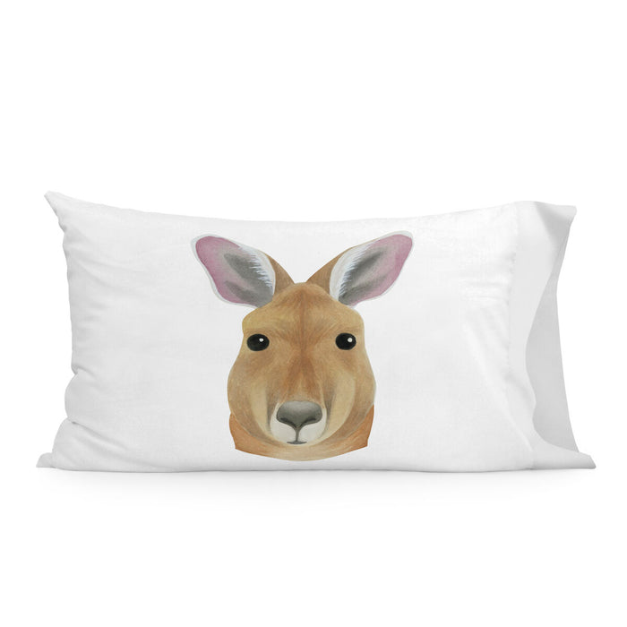Pillowcase HappyFriday Baleno Teen Kangaroo Multicolour 50 x 75 cm