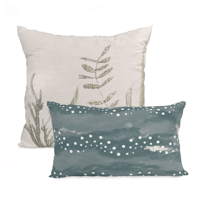 Cushion cover HappyFriday Blanc Seaside  Multicolour 2 Pieces