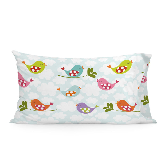 Pillowcase HappyFriday Mr Fox Little Birds Multicolour 50 x 75 cm