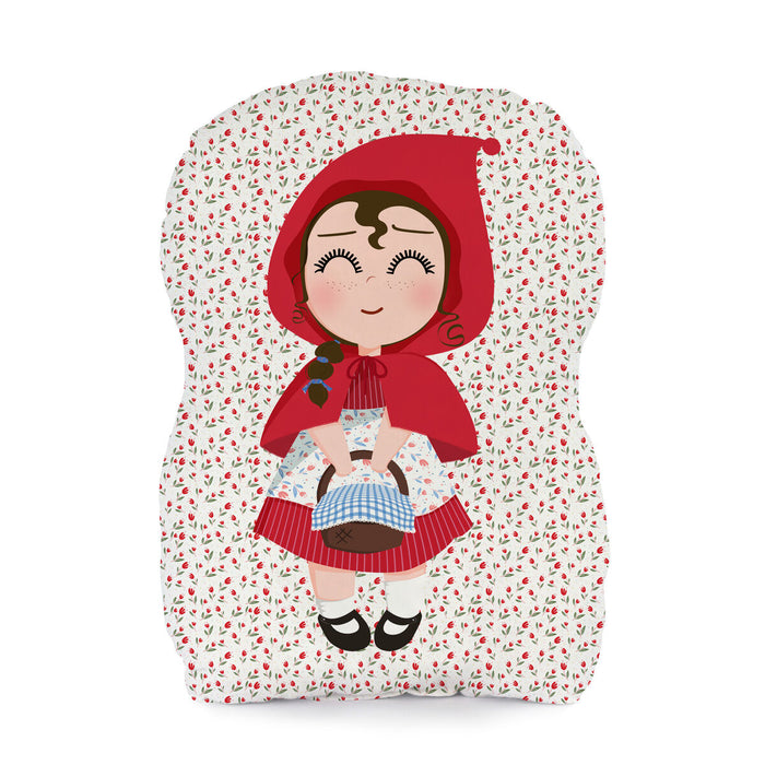 Cushion HappyFriday Mr Fox Multicolour Little Red Riding Hood 40 x 30 cm