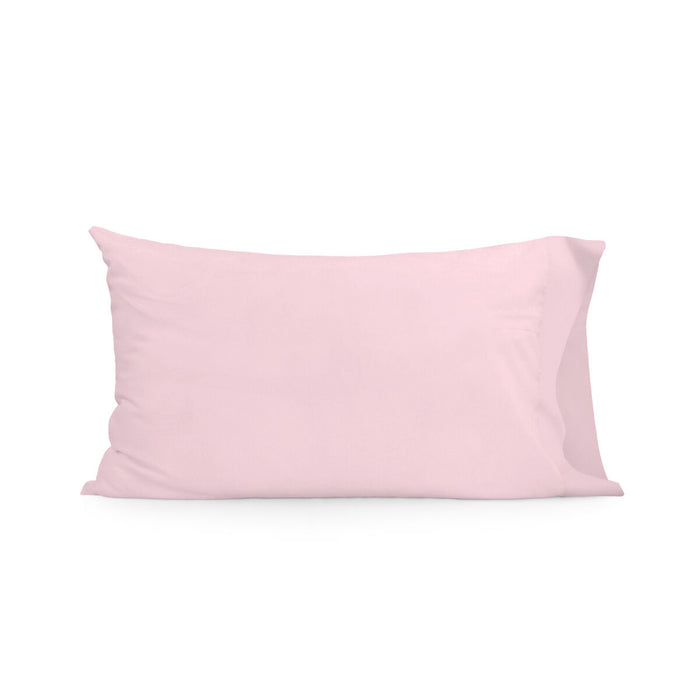 Pillowcase HappyFriday Basic Light Pink 50 x 75 cm