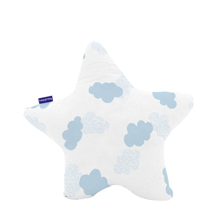 Cushion HappyFriday Basic Blue Star Clouds 50 x 50 cm