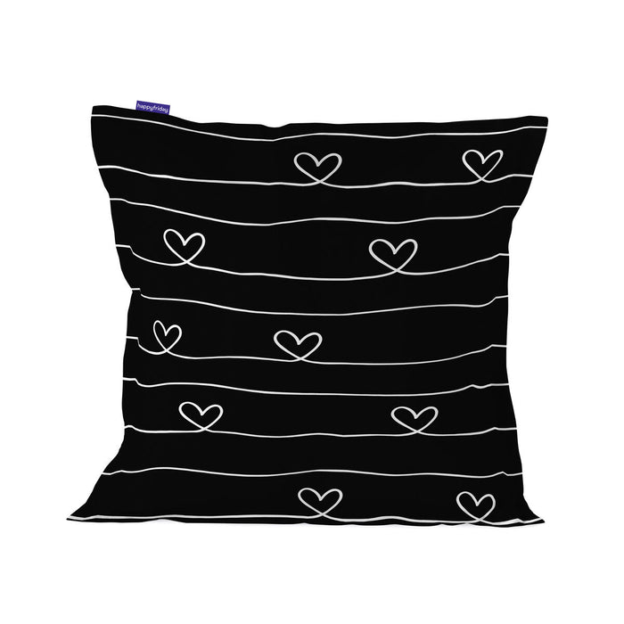 Cushion cover HappyFriday Blanc My love Multicolour 60 x 60 cm