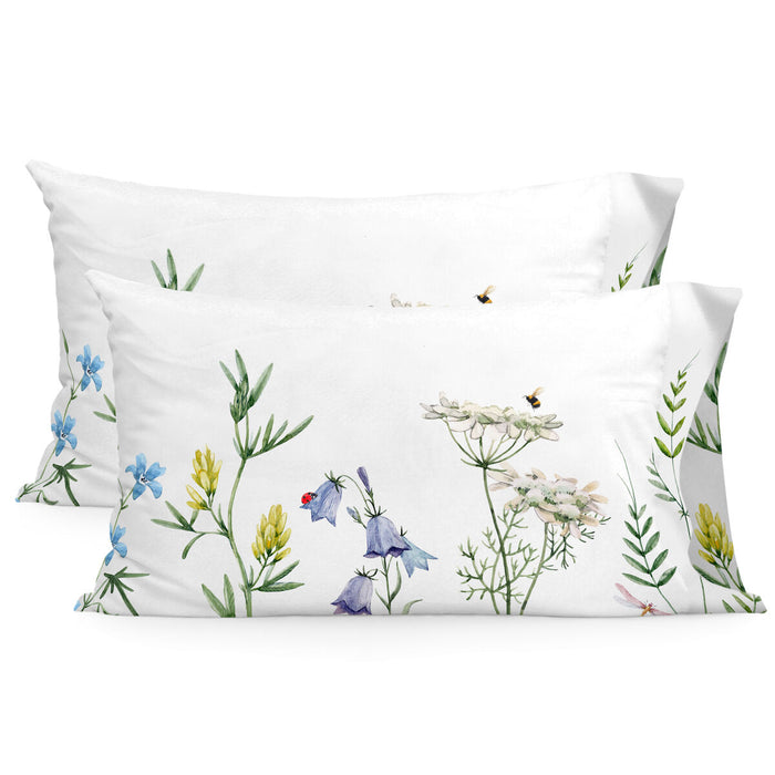 Pillowcase HappyFriday Manarola Multicolour 50 x 75 cm (2 Units)