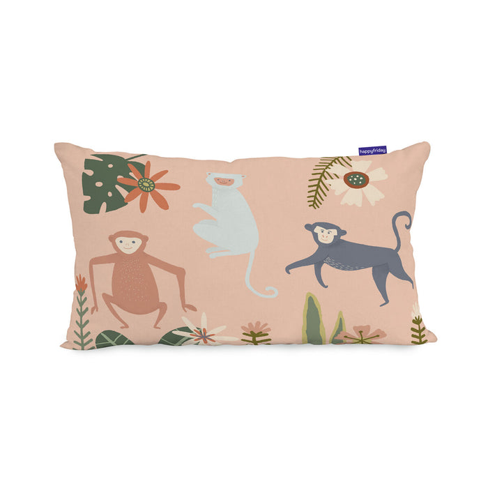 Cushion cover HappyFriday Mr Fox Jungle Life Multicolour 50 x 30 cm
