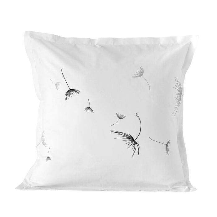 Pillowcase HappyFriday Blanc Dandelion Multicolour 80 x 80 cm