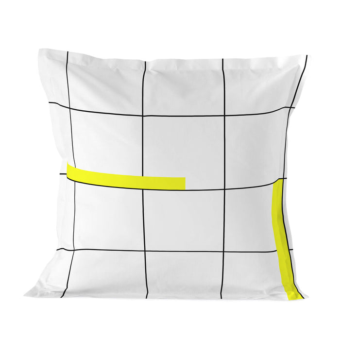 Pillowcase HappyFriday Blanc Firefly Multicolour 80 x 80 cm